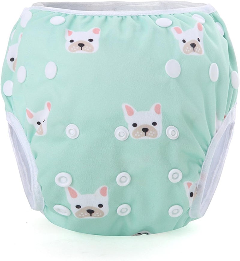 storeofbaby Reusable Swim Diapers Covers Waterproof Swimming Pants for 8-36lbs Unisex Baby Pack of 2 - Image 2
